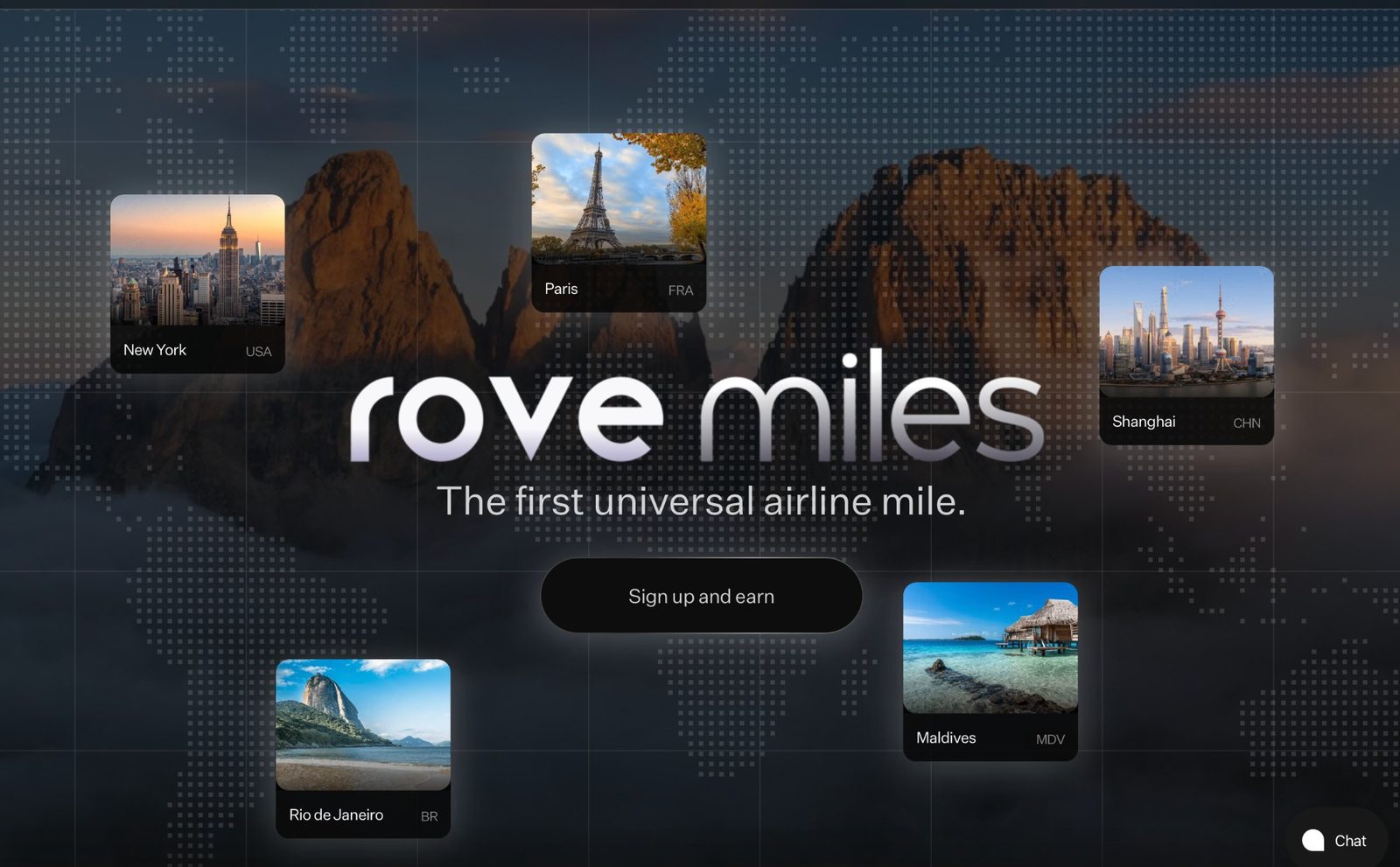 Rove Miles — The first universal airline mile